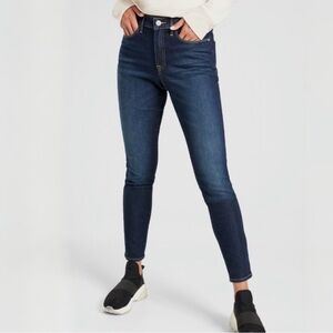 {Athleta} "Sculptek Skinny Midnight" Dark Wash Stretch Denim Jeans